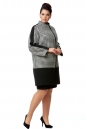 Женское пальто из текстиля с воротником 8011958-2
