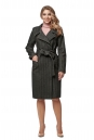 Женское пальто из текстиля с воротником 8016062-2