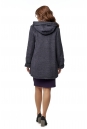 Женское пальто из текстиля с воротником 8016074-3