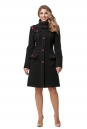 Женское пальто из текстиля с воротником 8016079-2
