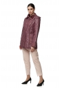 Куртка женская из текстиля с капюшоном, отделка искусственный мех 8016088-2